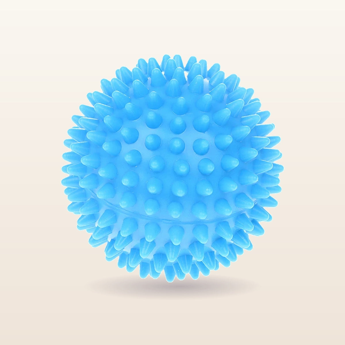 Balle de massage à picots 7 cm, coloris bleu