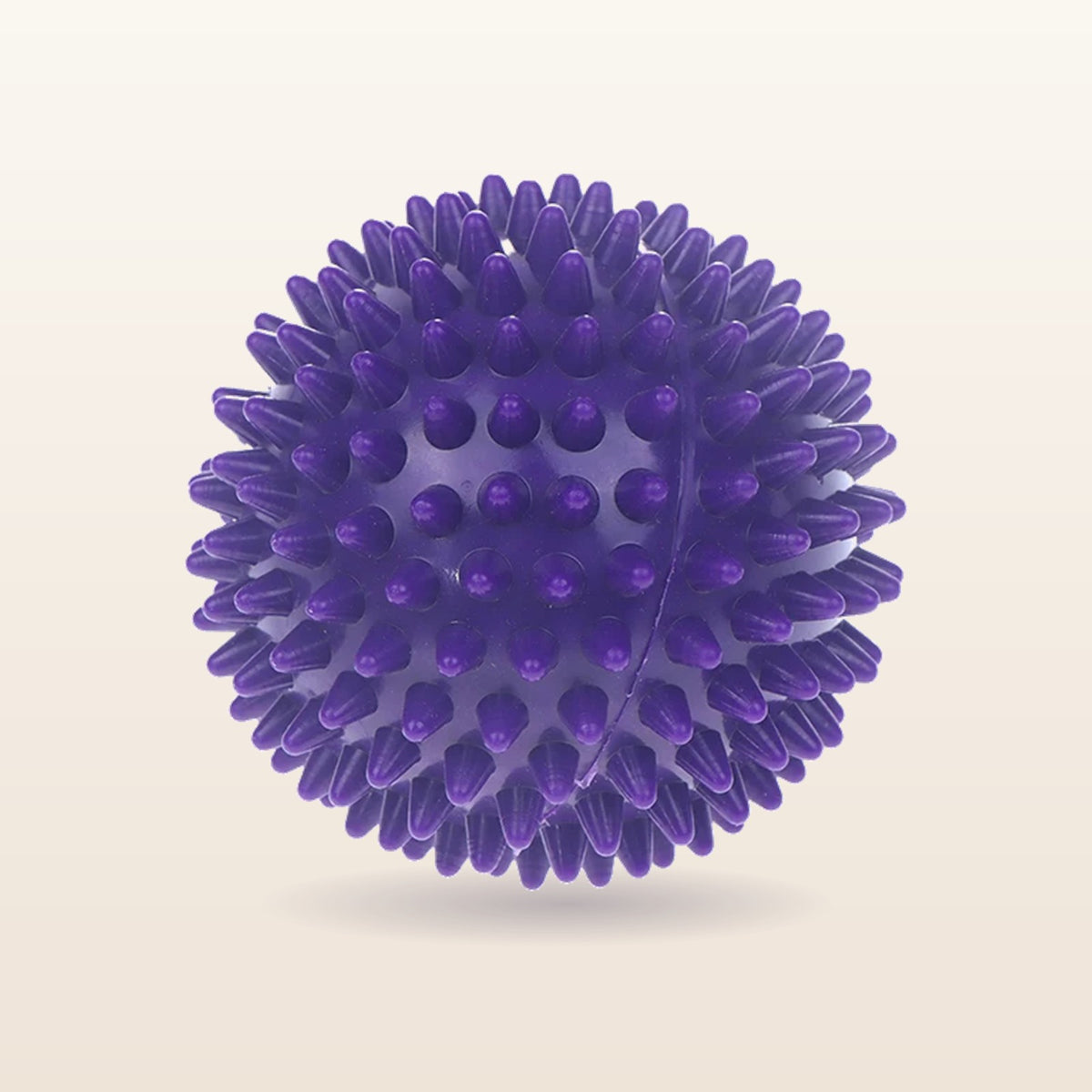 Balle de massage à picots 7 cm, coloris violet